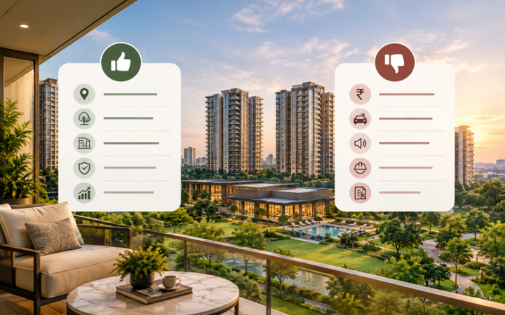 Pros and Cons of Buying a Luxury Apartment in Sector 80 Gurgaon